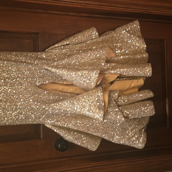 Portia and Scarlett's Corset-Inspired Sequined Trumpet Gown for Starry Nights main image 0